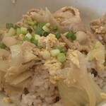 トーコーキッチン - 豚の柳川丼