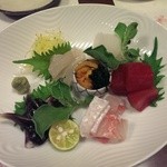 花れんこん - 刺身盛り合わせ