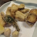 花れんこん - 穴子の天ぷら