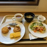 ホテル ルートイン - 料理写真:ルートインってなんか朝食べちゃうのよね。