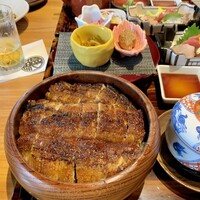 炭焼うな富士 大丸京都別邸 - 上ひつまぶし膳