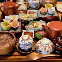 炭焼うな富士 大丸京都別邸 - 上ひつまぶし膳