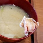 まるみや商店 - 味噌汁にもホッキ