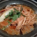 信州長屋酒場 - 突き出し(すき焼き)