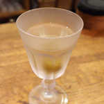 カフェ エ バール ドゥー - マティーニ（￥756）。口当たりはスムーズ、結構なお点前です