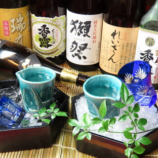 熊本の厳選地酒や銘酒を飲み比べる