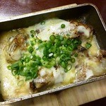 四国の食 わらやき三四郎 - カキ ガーリックバターチーズ焼

