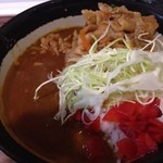 Domburikanjou - スタミナカレー丼（大盛り） ￥250（第4金曜割引）＋100