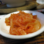 さん源醤 - セットのキムチ