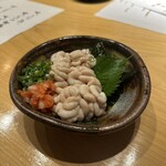 炭火割烹 麻布龍土町 - 白子ぽん酢