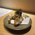 炭火割烹 麻布龍土町 - 鱧カツ