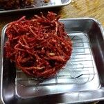 大衆酒場 かど鈴 - 紅しょうがかき揚げ