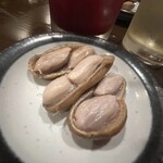 SEN YO - お通し…落花生おおまさりの塩茹で