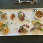 ダンデライオン - 6種のオードブル。一品一品にこだわり。