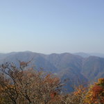 比良山荘 - 御殿山山頂より西方（京都方面）を望む