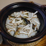 比良山荘 - 鮎松ごはん