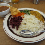 本日のカレープレート（チキンカレー）