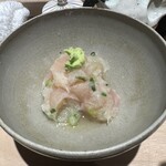 焼鳥なかむら - 胸肉の昆布締め