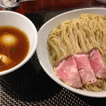 らぁ麺やまぐち - 鶏つけそば 2014.8撮影