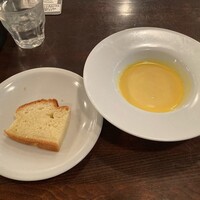 パリアッチョ 丸の内仲通り店 - カボチャのスープとフォカッチャ