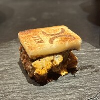 西麻布 焼肉 X - 但馬玄バーグサンド