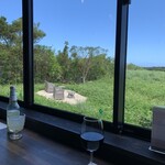 イルマーレ - 綺麗なガーデン　外でも食事ができます。