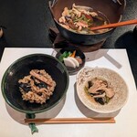 郷土料理ともん - 当店に来るならやはり炊き込みご飯以上のコースをオススメします。食べられない分はお持ち帰りできますので