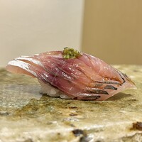 鮨 逅 - アジ。