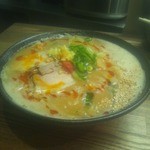 やっとこ - らー麺（味噌）大￥750　麺固め