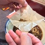 烈志笑魚油 麺香房 三く - 「お薬り」（七味等の薬味）