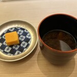 鮨 なんば - 玉　お味噌汁