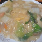 登龍門 - えびあんかけチャーハン