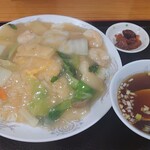 登龍門 - えびあんかけチャーハン