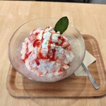 朱の香 - スノーアイス(いちごミルク)
