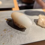 立喰い寿司 あきら - 新イカ　1貫目