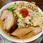 麺屋　たか - 濃厚牛モツラーメン（税込1,170円）
