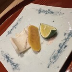 まつ久ら - イカとカラスミ