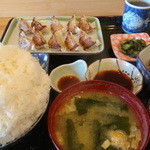 定食の店 牛太郎 - 餃子定食(2014/04/12)