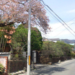 長島 - この道を進むと山科疎水、瑞光院、毘沙門堂<2014.04>