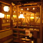 Nichinanshi Jitokko Kumiai - 白熱灯と木組みの雰囲気がお料理をより楽しくします