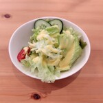 カフェ ケープコッド - ランチのサラダ