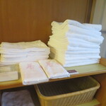 三養荘 - バスタオル補充