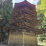 旅館花屋 - 国宝 八角三重塔