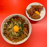 レバニラ中華 満腹 - 