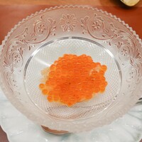 北野坂 木下 - 筋子からはずしたいくら、ボイルした落花生の飯蒸し