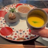 ひのきざか - 前菜3品。「すりながし」美味！