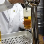 ビールスタンド重富 - 参度目の注ぎ