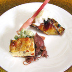 長島 - 【焼物】鱒幽庵焼き。ホタルイカも(卯月の昼会席)<2014.04>