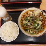 そばよし - 真上から撮ってみた。