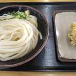 讃岐うどん めん舟 - 冷かけとまいたけ天！